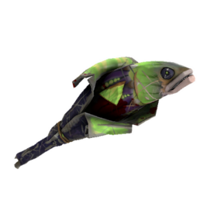 Bonzo Gnawed Holy Mackerel (Battle Scarred)