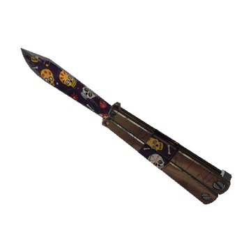Calavera Canvas Knife