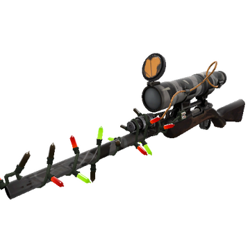 Festivized Killstreak Night Owl Sniper Rifle (Well-Worn)
