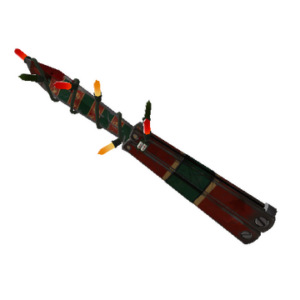 Festivized Sleighin' Style Knife (Well-Worn)