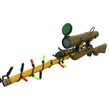 Festivized Winterland Wrapped Sniper Rifle