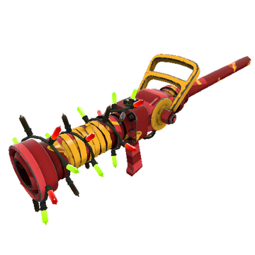 Strange Festivized Gift Wrapped Medi Gun (Minimal Wear)