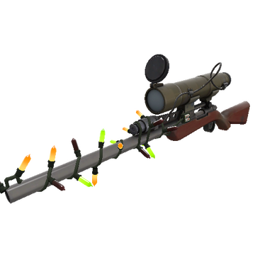 Strange Festivized Sniper Rifle