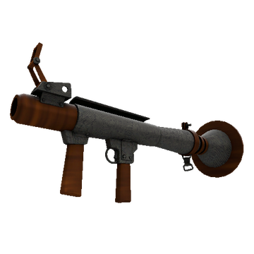 Strange Specialized Killstreak Damascus and Mahogany Rocket Launcher (Factory New)