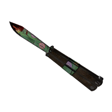 Strange Unusual Brain Candy Knife (Well-Worn)