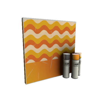 Strange Unusual Cream Corned War Paint (Minimal Wear)