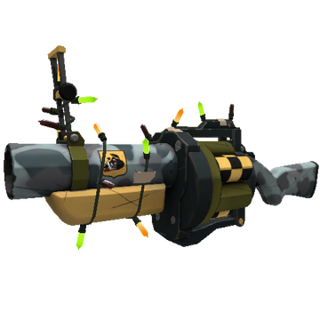 Strange Unusual Festivized Butcher Bird Grenade Launcher (Minimal Wear)
