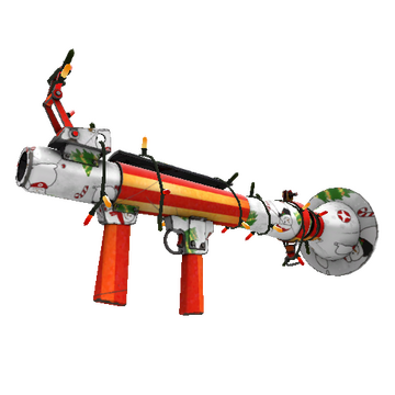 Strange Unusual Festivized Killstreak Snow Globalization Rocket Launcher (Minimal Wear)