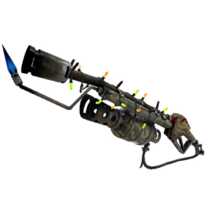 Strange Unusual Festivized Professional Killstreak Forest Fire Flame Thrower (Well-Worn)