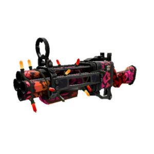 Strange Unusual Festivized Professional Killstreak Party Phantoms Iron Bomber (Well-Worn)