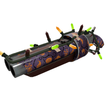 Strange Unusual Festivized Professional Killstreak Spirit of Halloween Scattergun (Field-Tested)