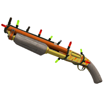 Strange Unusual Festivized Specialized Killstreak Lightning Rod Shotgun (Minimal Wear)