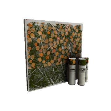 Strange Unusual Gourdy Green War Paint (Well-Worn)