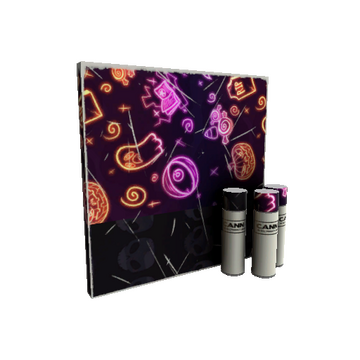 Strange Unusual Neon-ween War Paint (Minimal Wear)