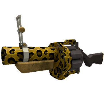 Strange Unusual Professional Killstreak Leopard Printed Grenade Launcher (Minimal Wear)