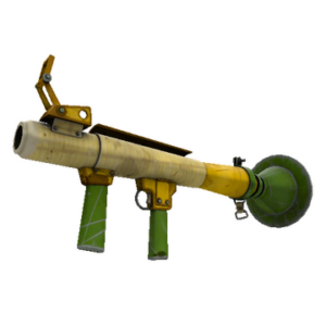 Strange Unusual Professional Killstreak Mannana Peeled Rocket Launcher (Battle Scarred)