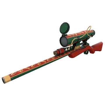 Strange Unusual Professional Killstreak Sleighin' Style Sniper Rifle (Minimal Wear)