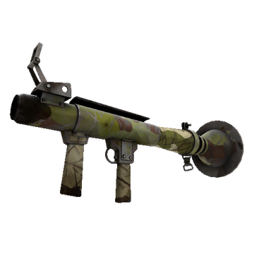 Strange Unusual Woodland Warrior Rocket Launcher (Battle Scarred)