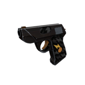 Unusual Black Dahlia Pistol (Minimal Wear)