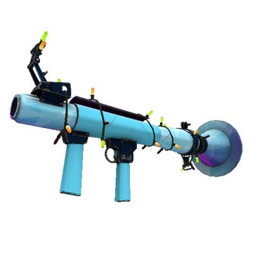 Unusual Festivized Frozen Aurora Rocket Launcher (Minimal Wear)