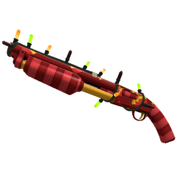 Unusual Festivized Killstreak Gift Wrapped Shotgun (Factory New)