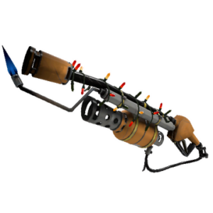 Unusual Festivized Killstreak Turbine Torcher Flame Thrower (Minimal Wear)
