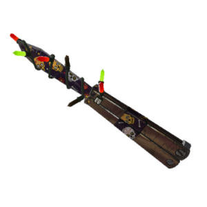 Unusual Festivized Professional Killstreak Calavera Canvas Knife (Field-Tested)