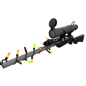 Unusual Festivized Secretly Serviced Sniper Rifle (Factory New)
