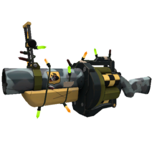 Unusual Festivized Specialized Killstreak Butcher Bird Grenade Launcher (Minimal Wear)