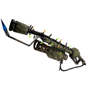 Unusual Festivized Specialized Killstreak Forest Fire Flame Thrower (Minimal Wear)