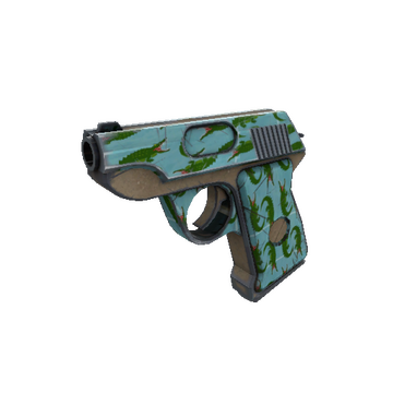 Unusual Professional Killstreak Croc Dusted Pistol (Field-Tested)