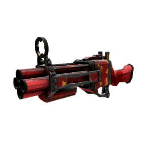 Unusual Professional Killstreak Gift Wrapped Iron Bomber (Well-Worn)
