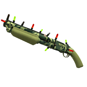 Unusual Festivized Professional Killstreak Backwoods Boomstick Shotgun (Factory New)